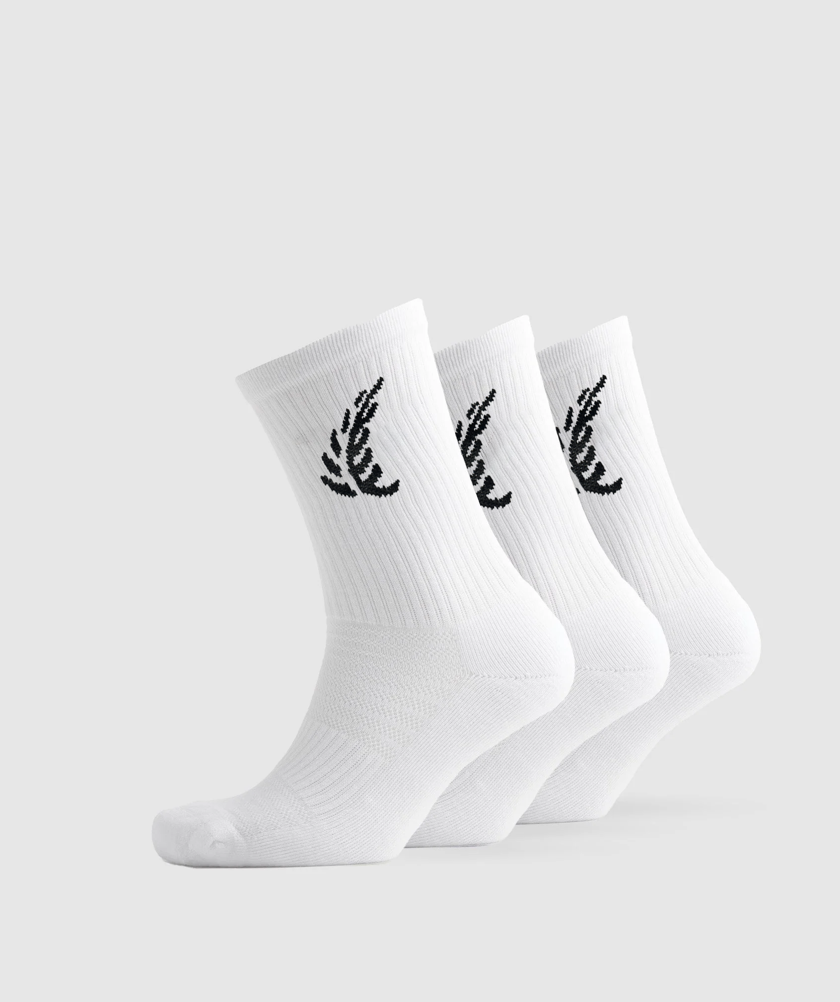 Everyday Crew Socks 3pk - White