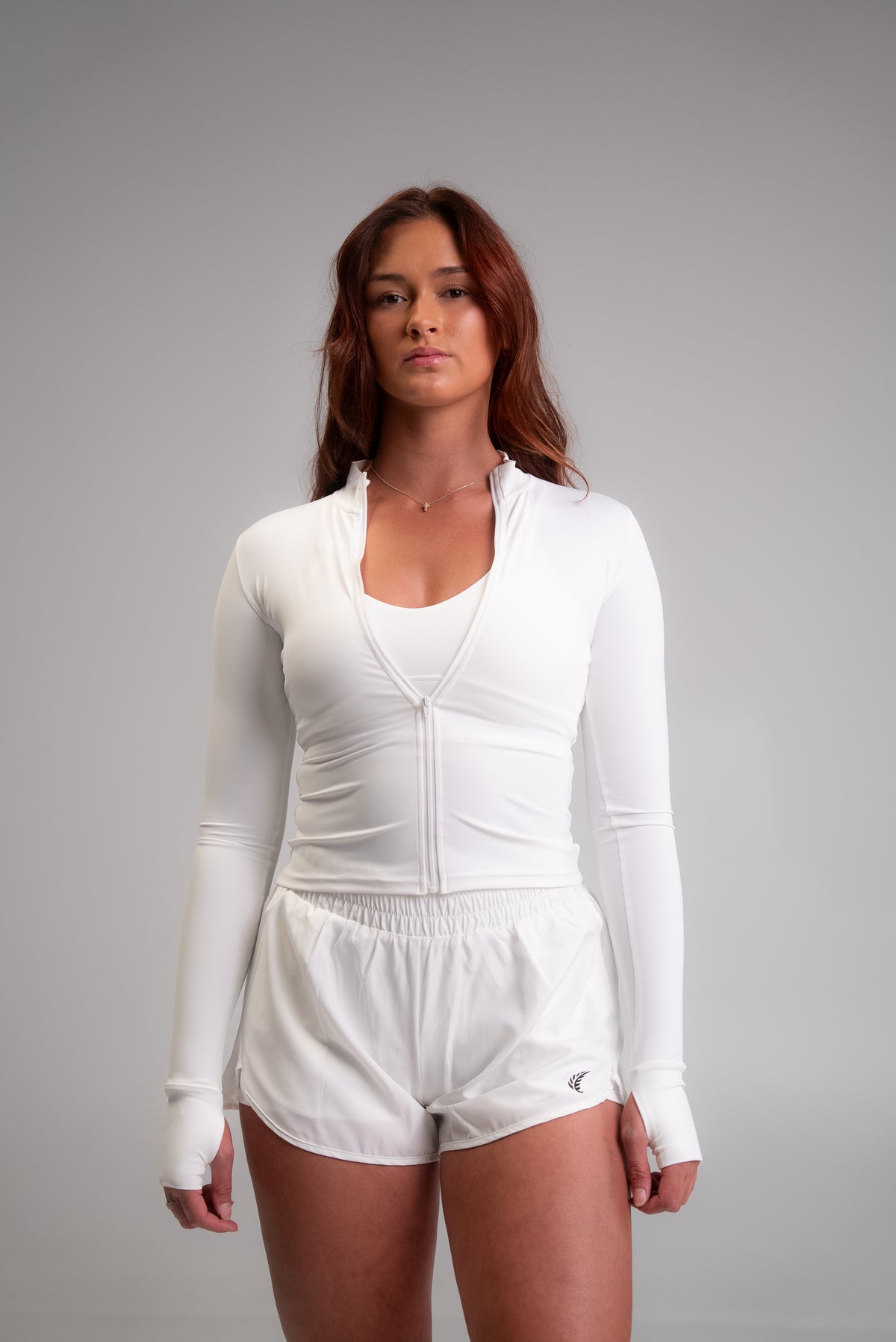 Relay Zip Jacket - White