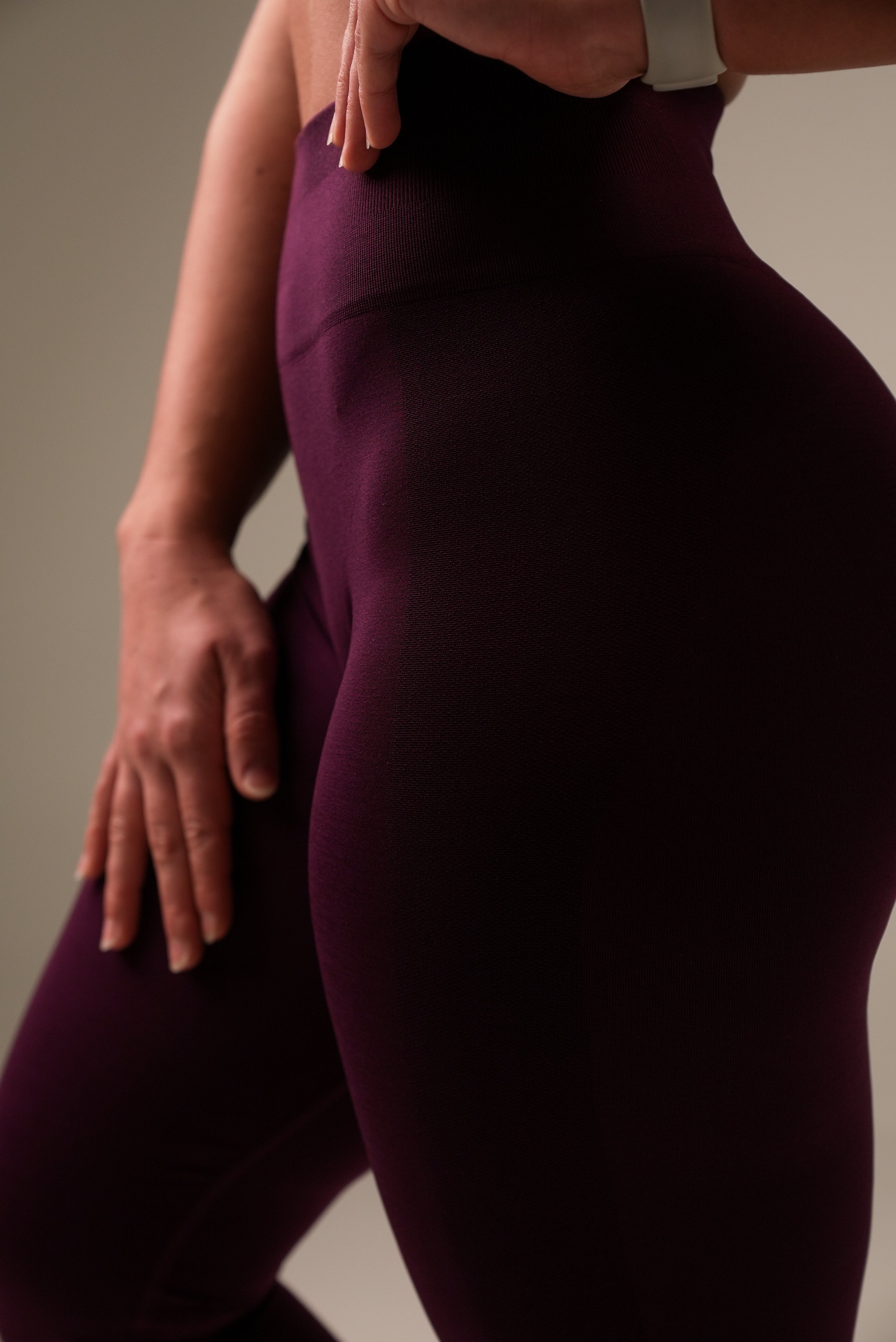 Staple Leggings - Plum