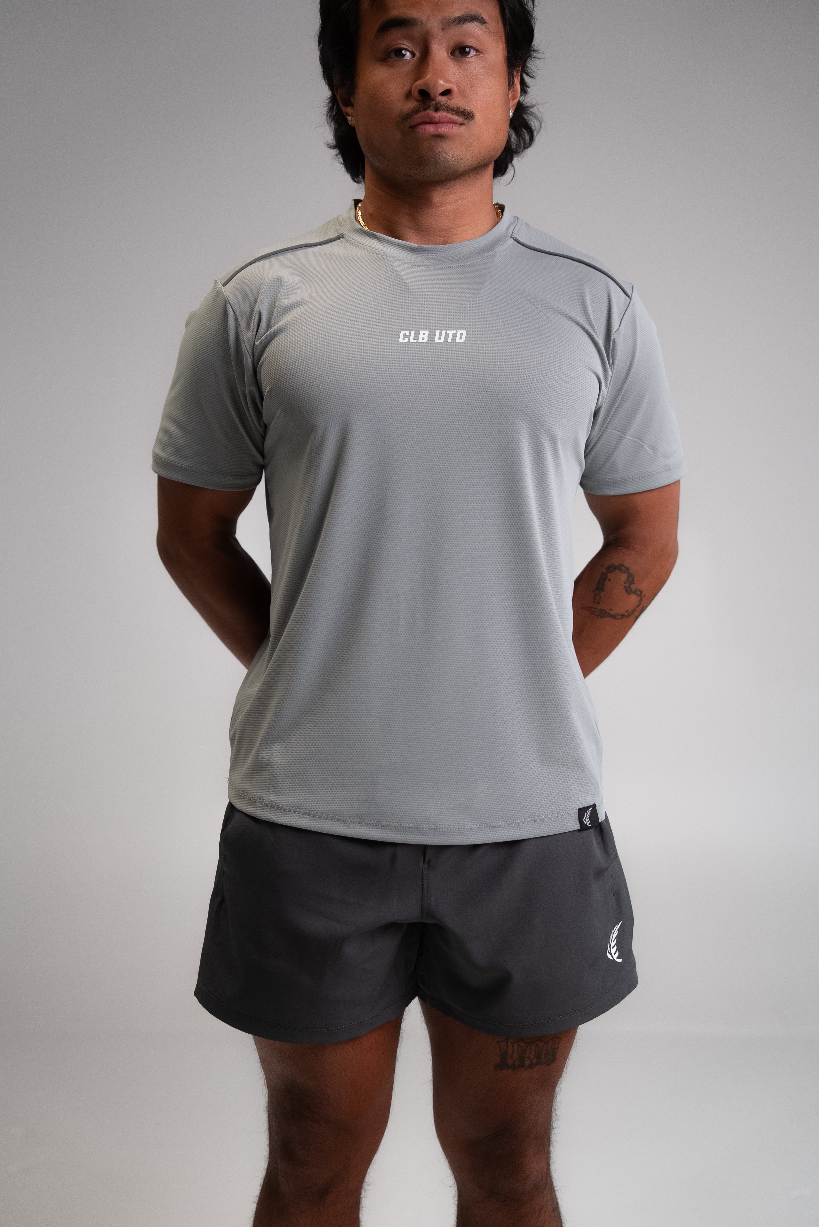 Pace Tee - Mist Grey