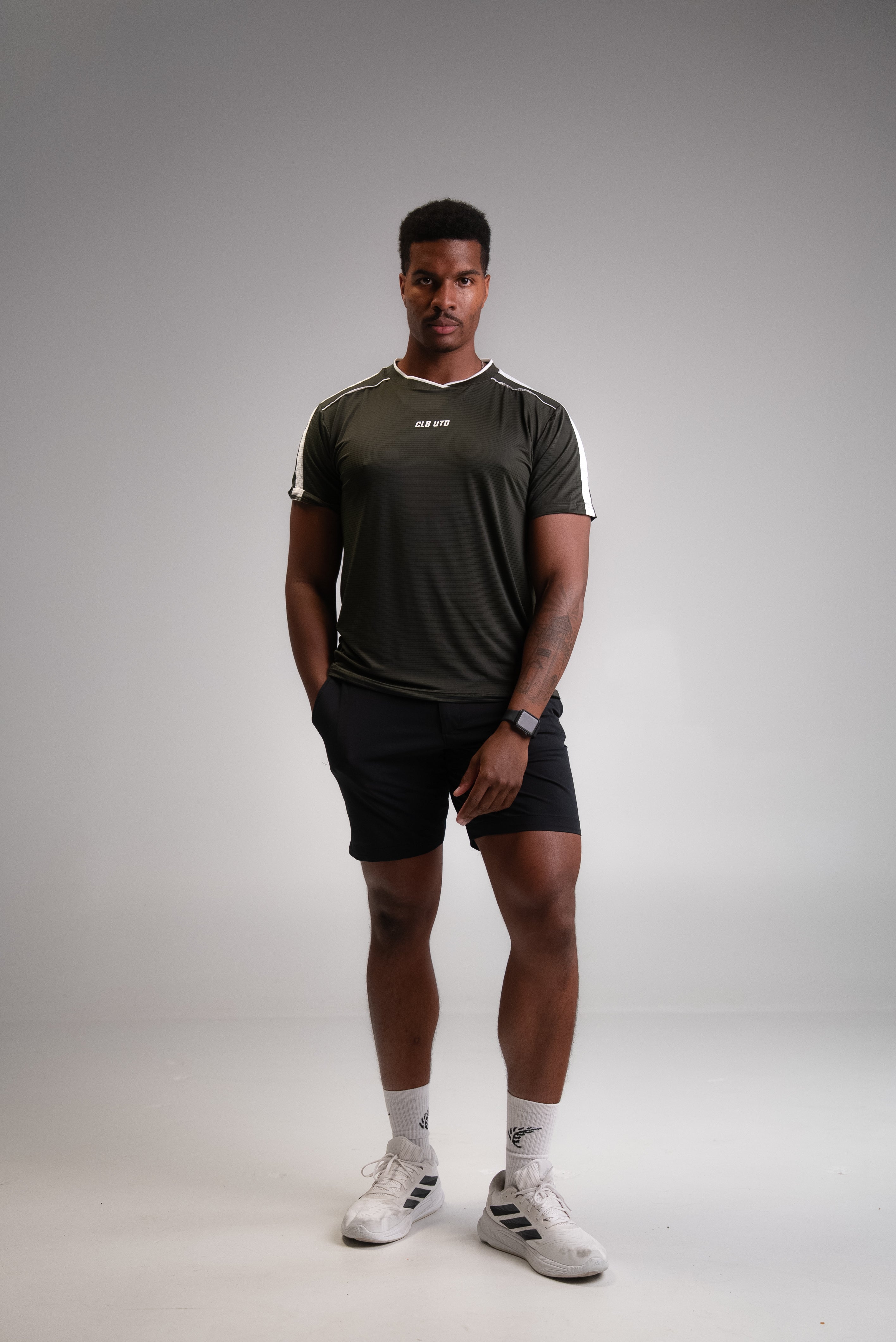 Baseline Tee - Moss