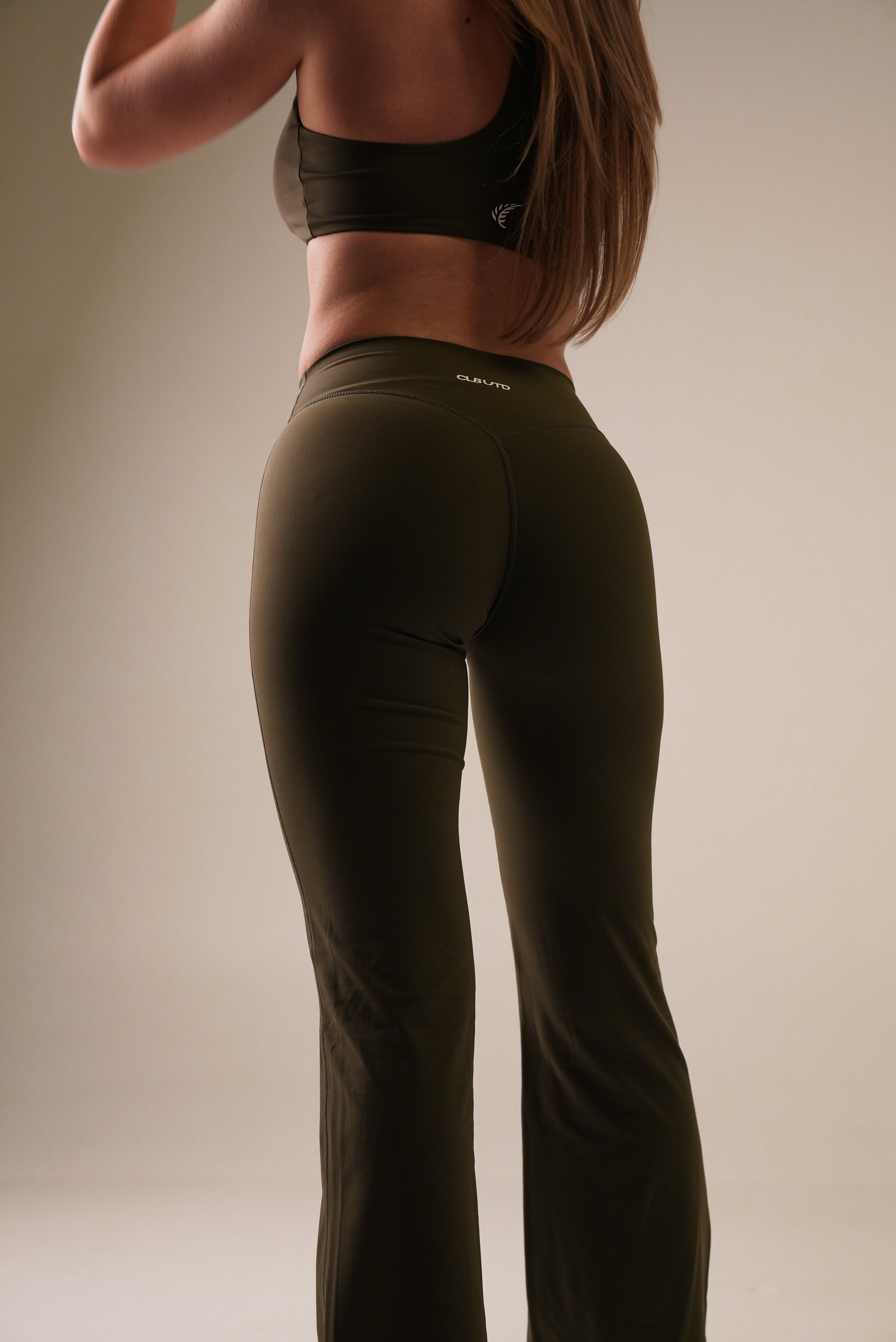 Form Flare Pants - Moss