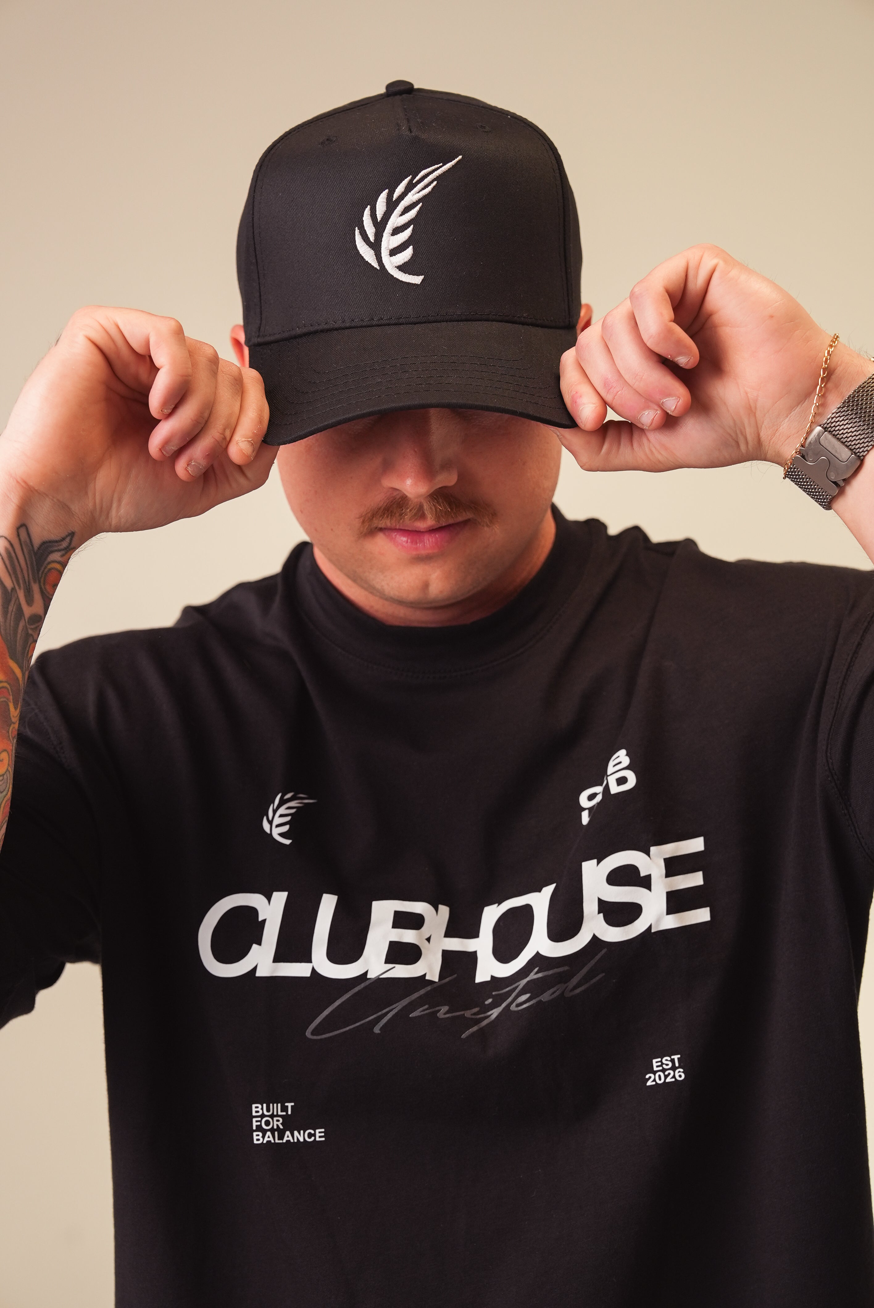 Crest Snapback - Black