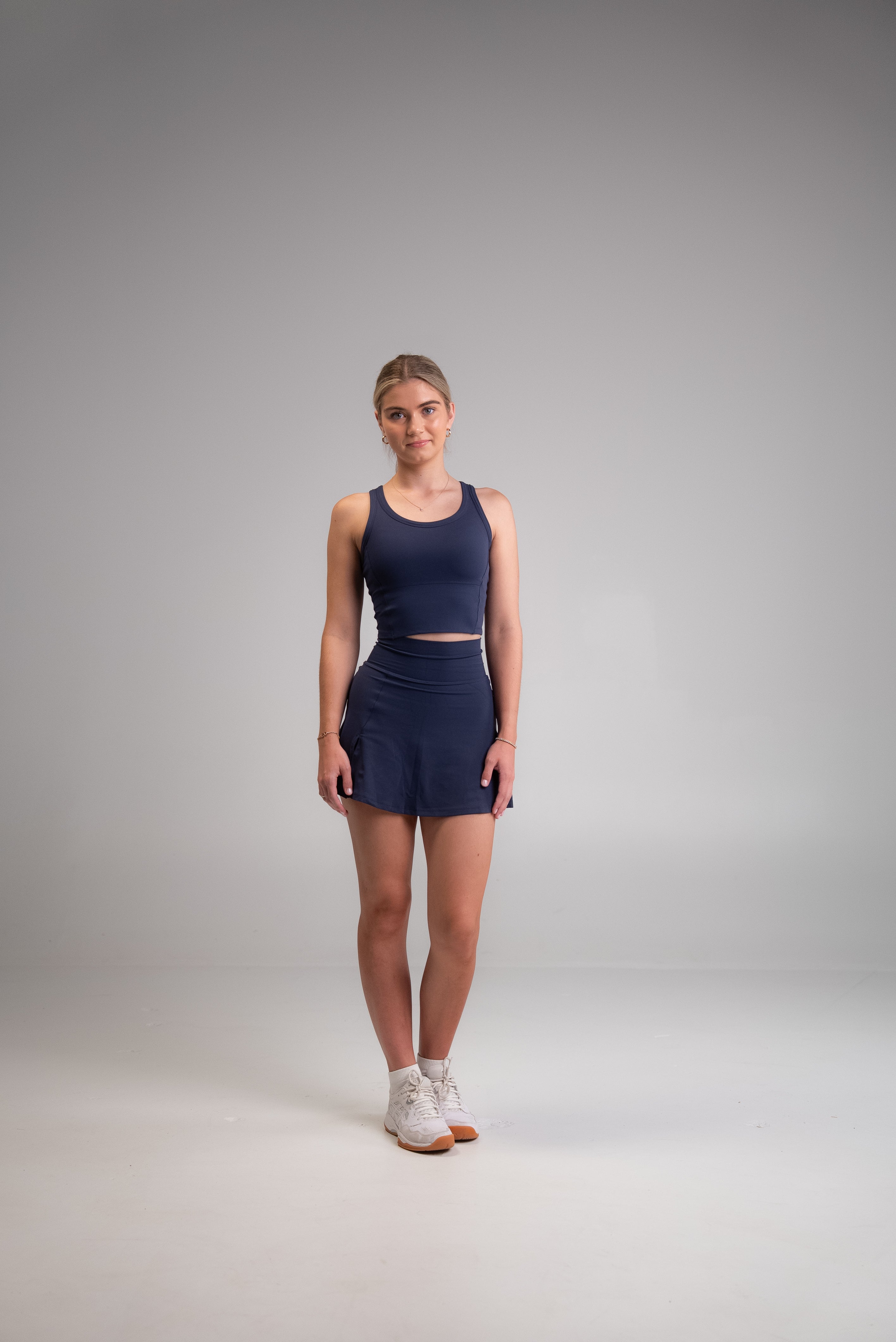 Court Skirt - Navy
