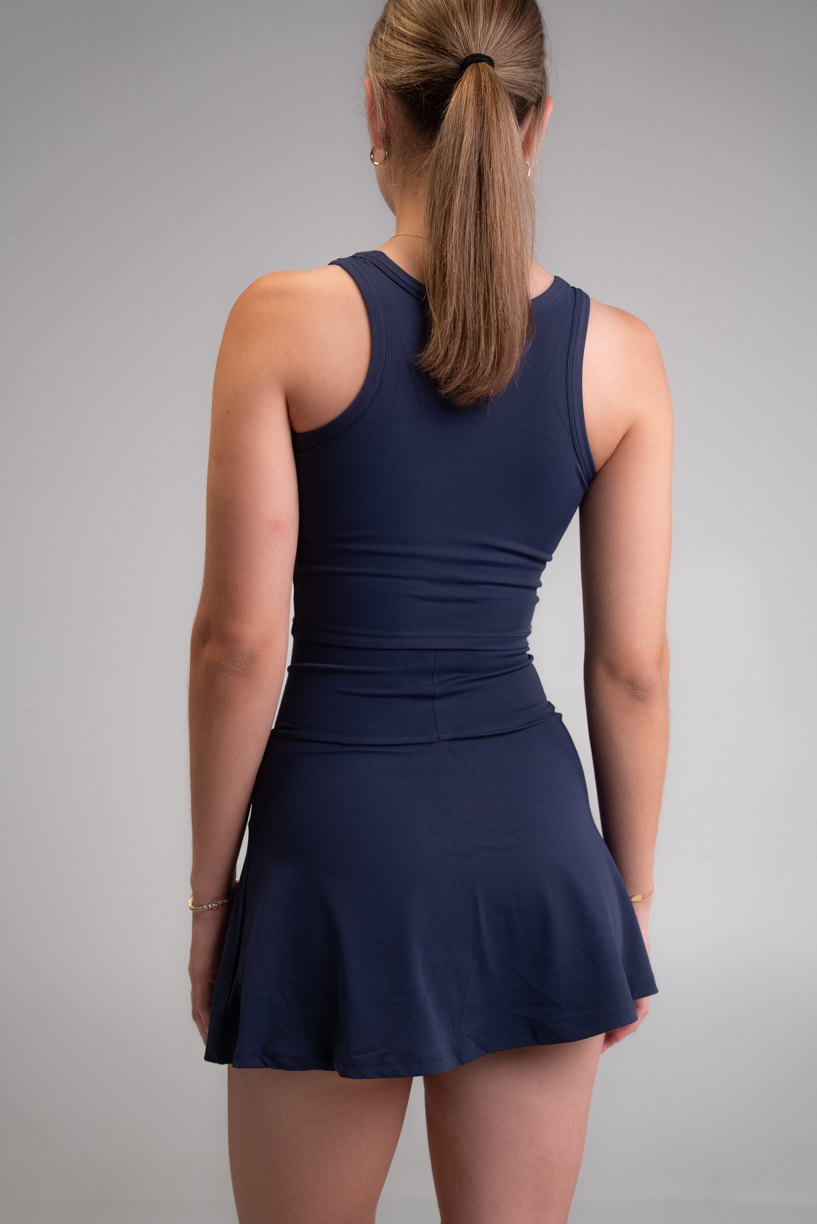 Court Skirt - Navy