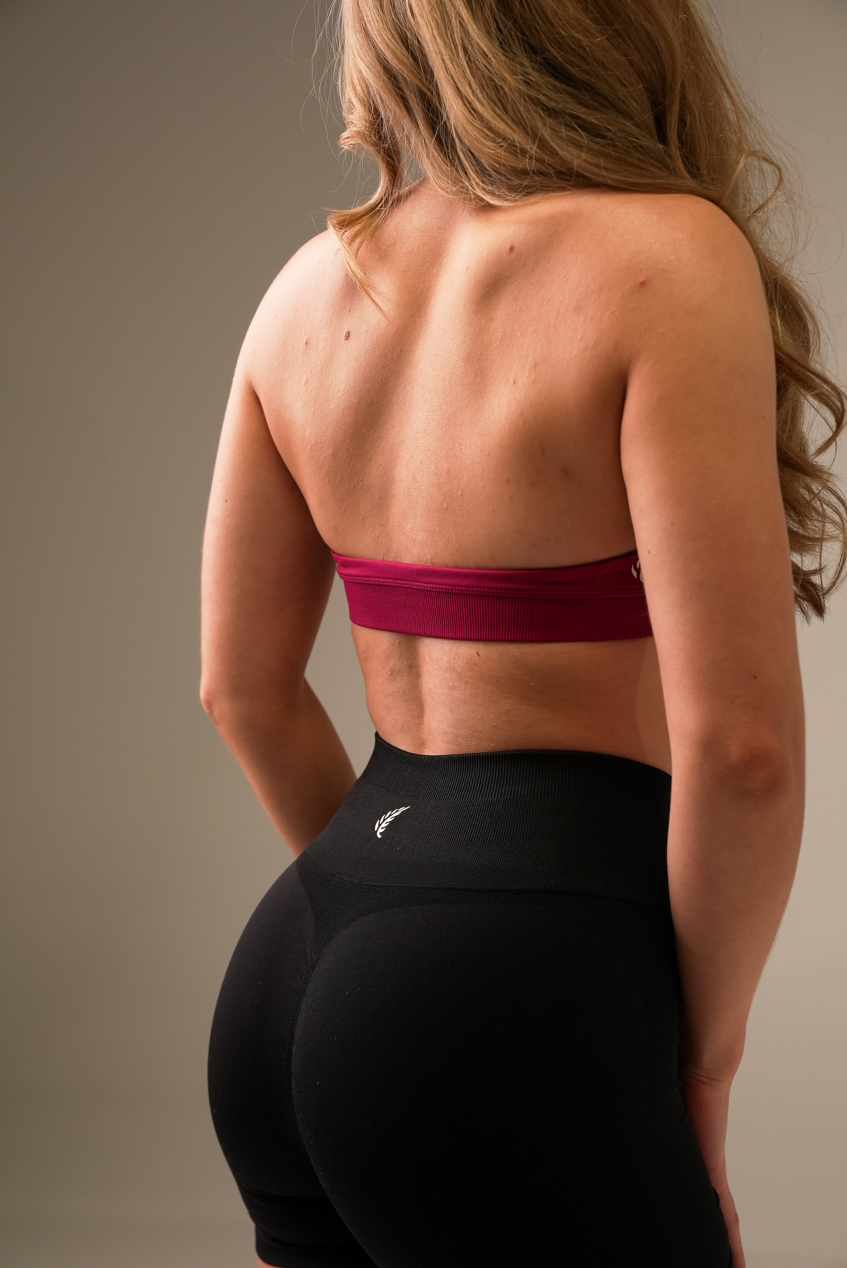 Drive Halter Bra - Mulberry