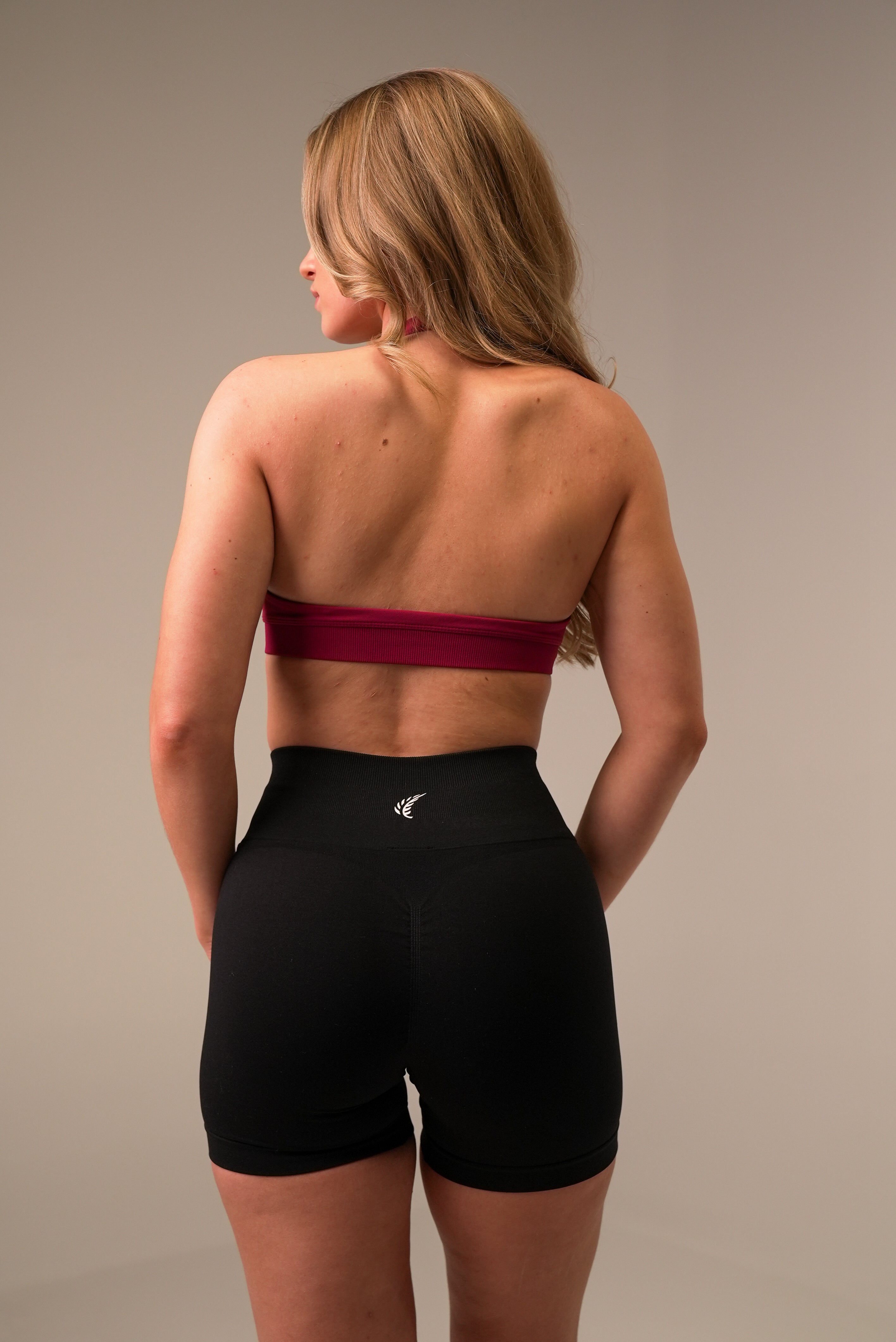 Drive Halter Bra - Mulberry
