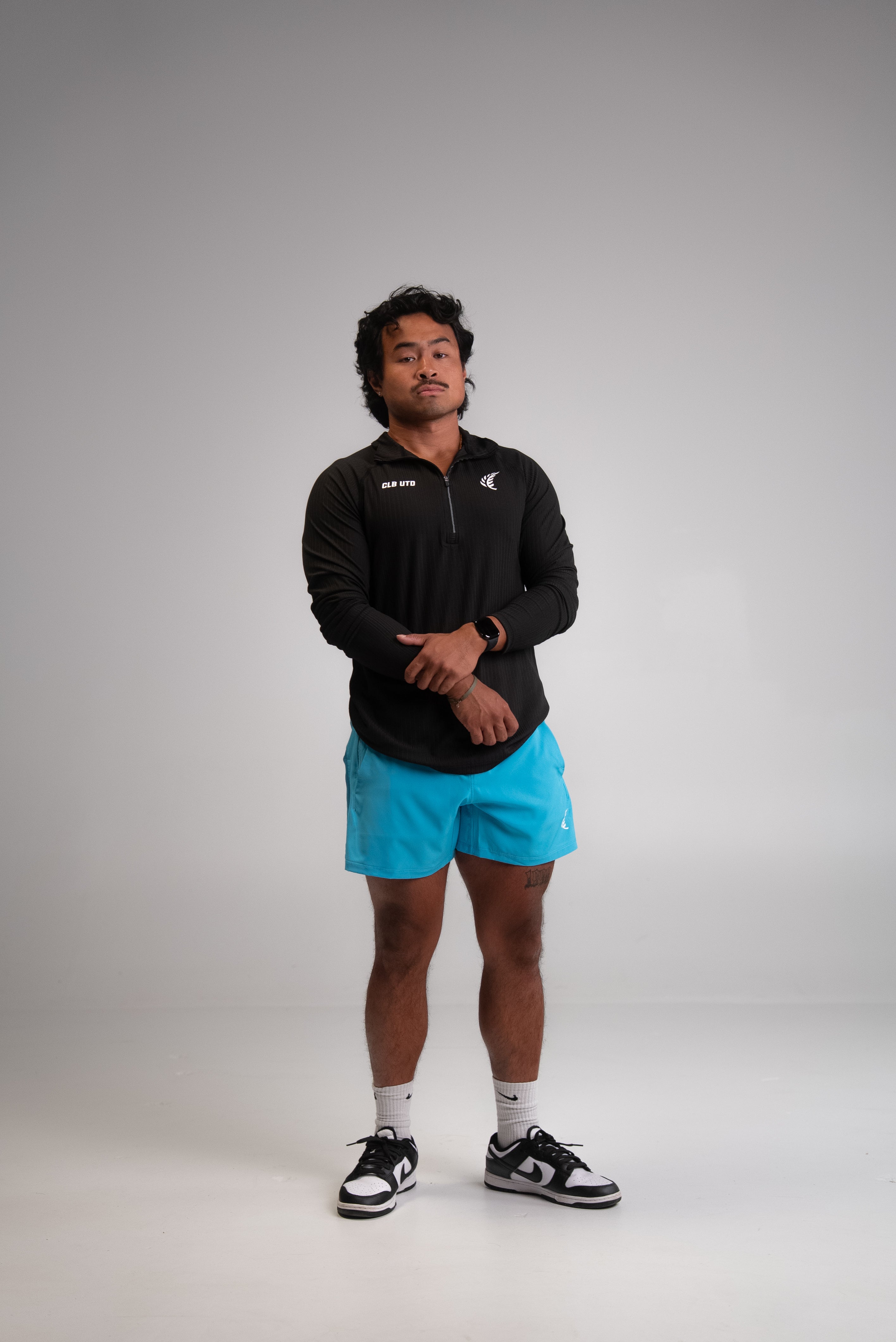 Buildup Half Zip - Black