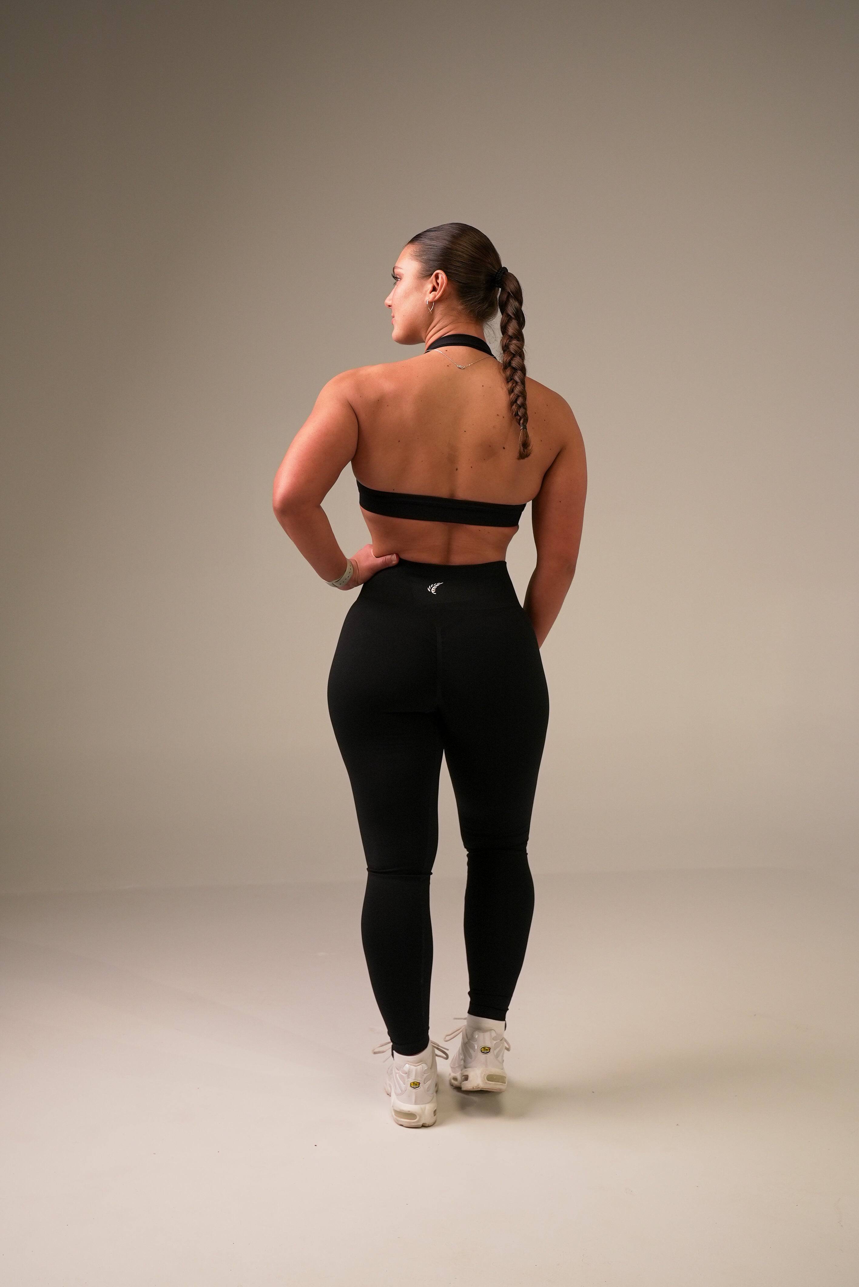 Drive Halter Bra - Black