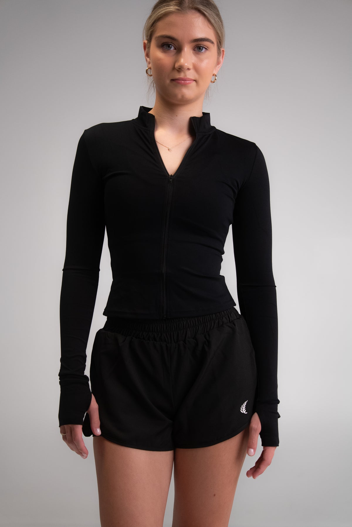 Relay Zip Jacket - Black