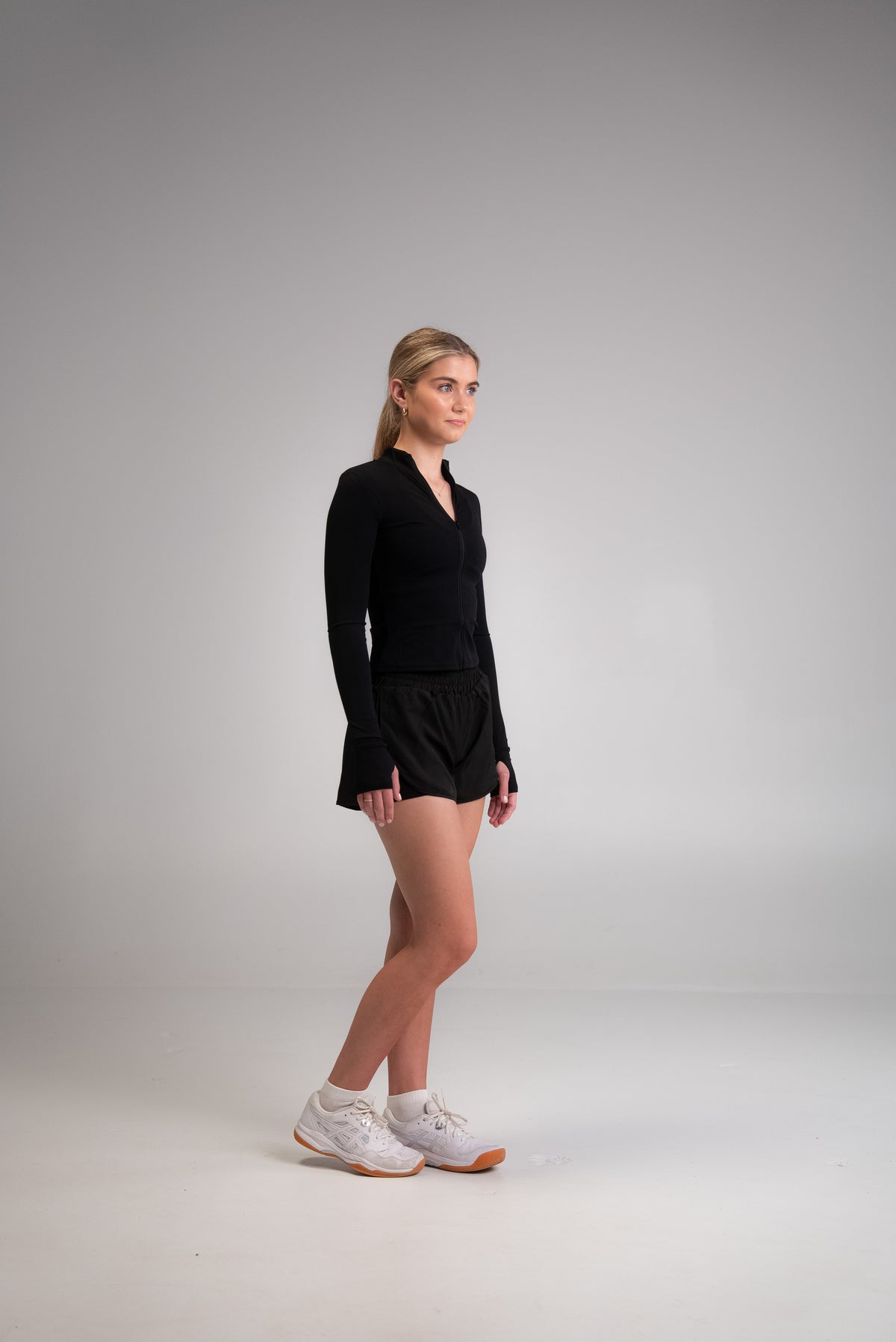 Relay Zip Jacket - Black