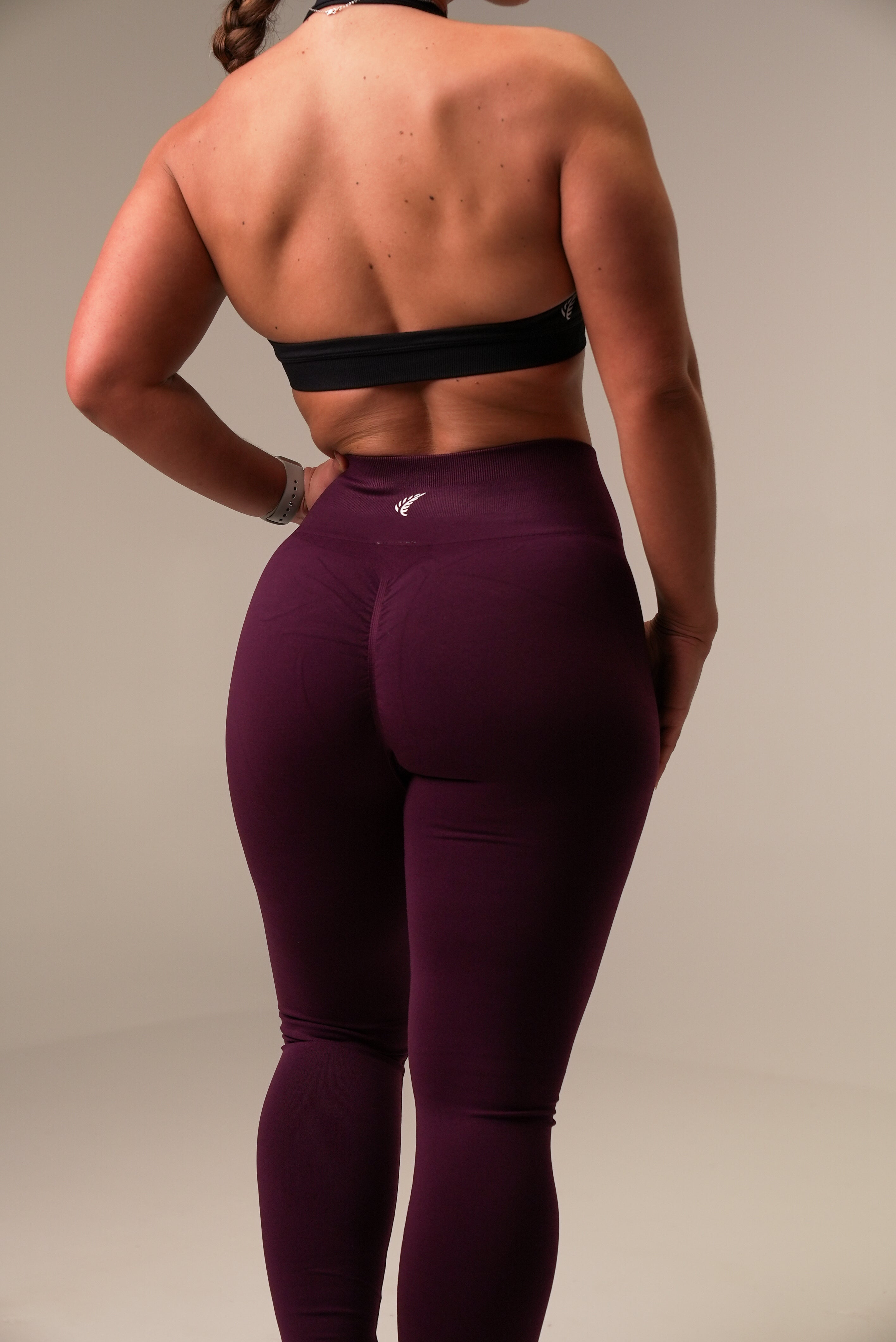 Staple Leggings - Plum