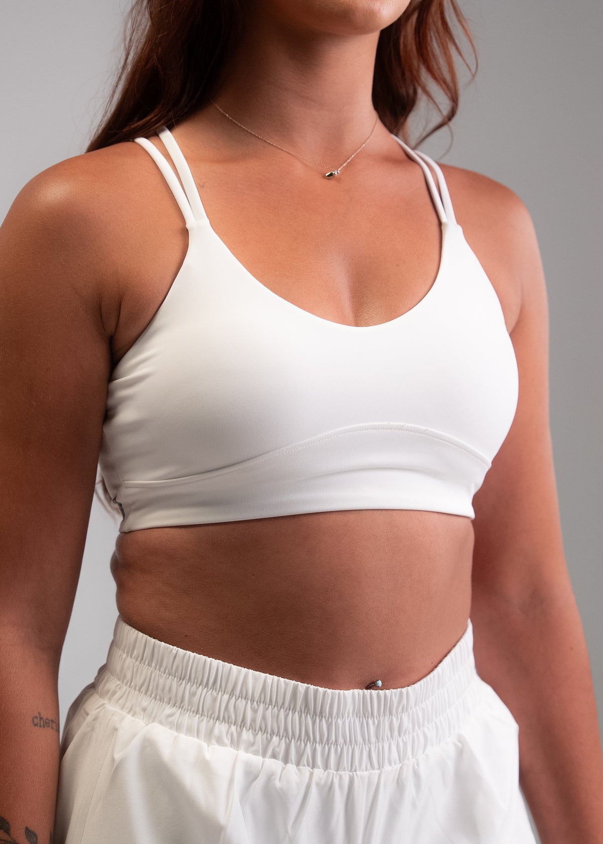 Relay Bra - White