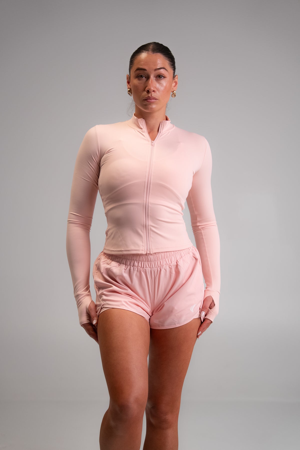 Relay Zip Jacket - Soft Rose