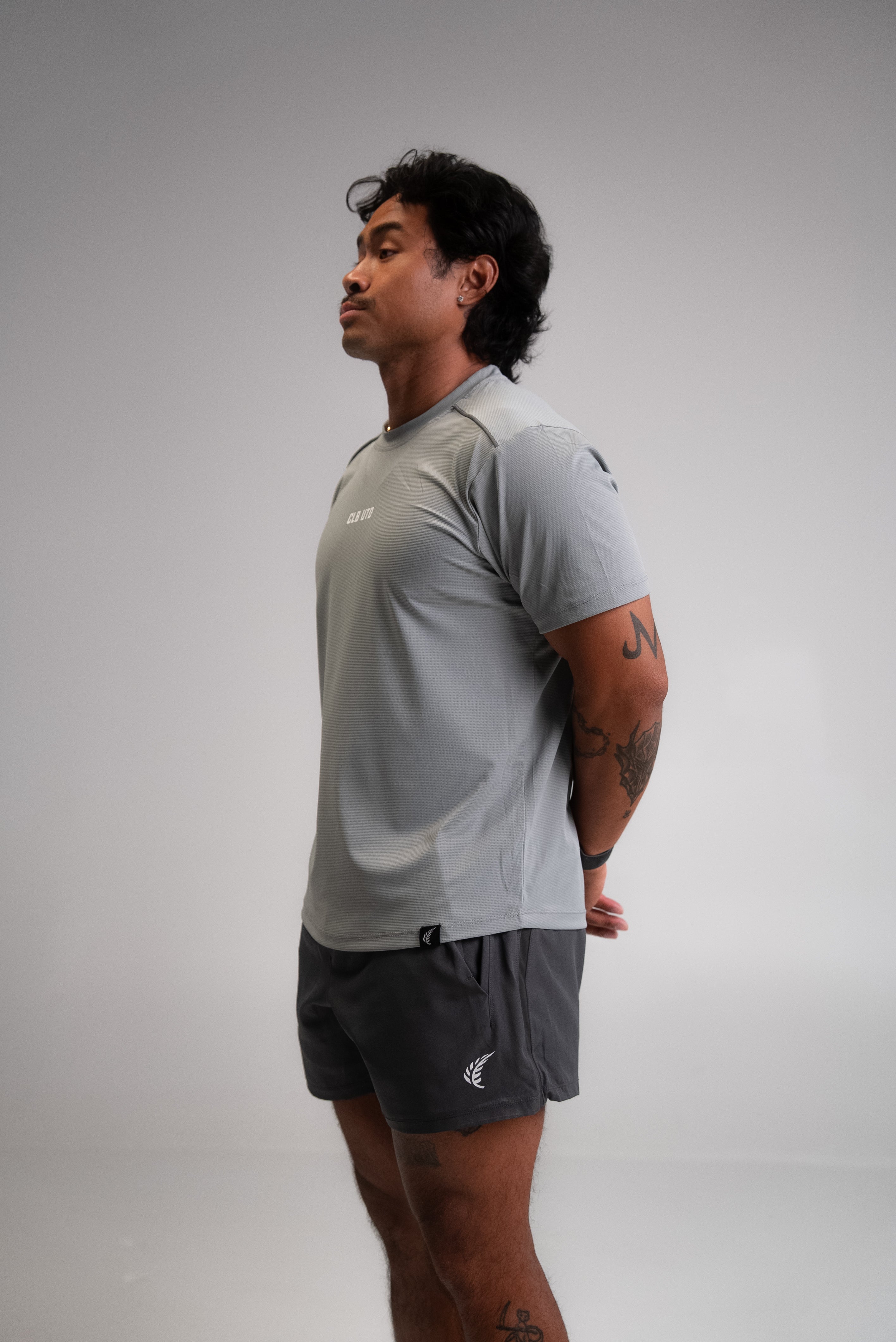 Pace Tee - Mist Grey