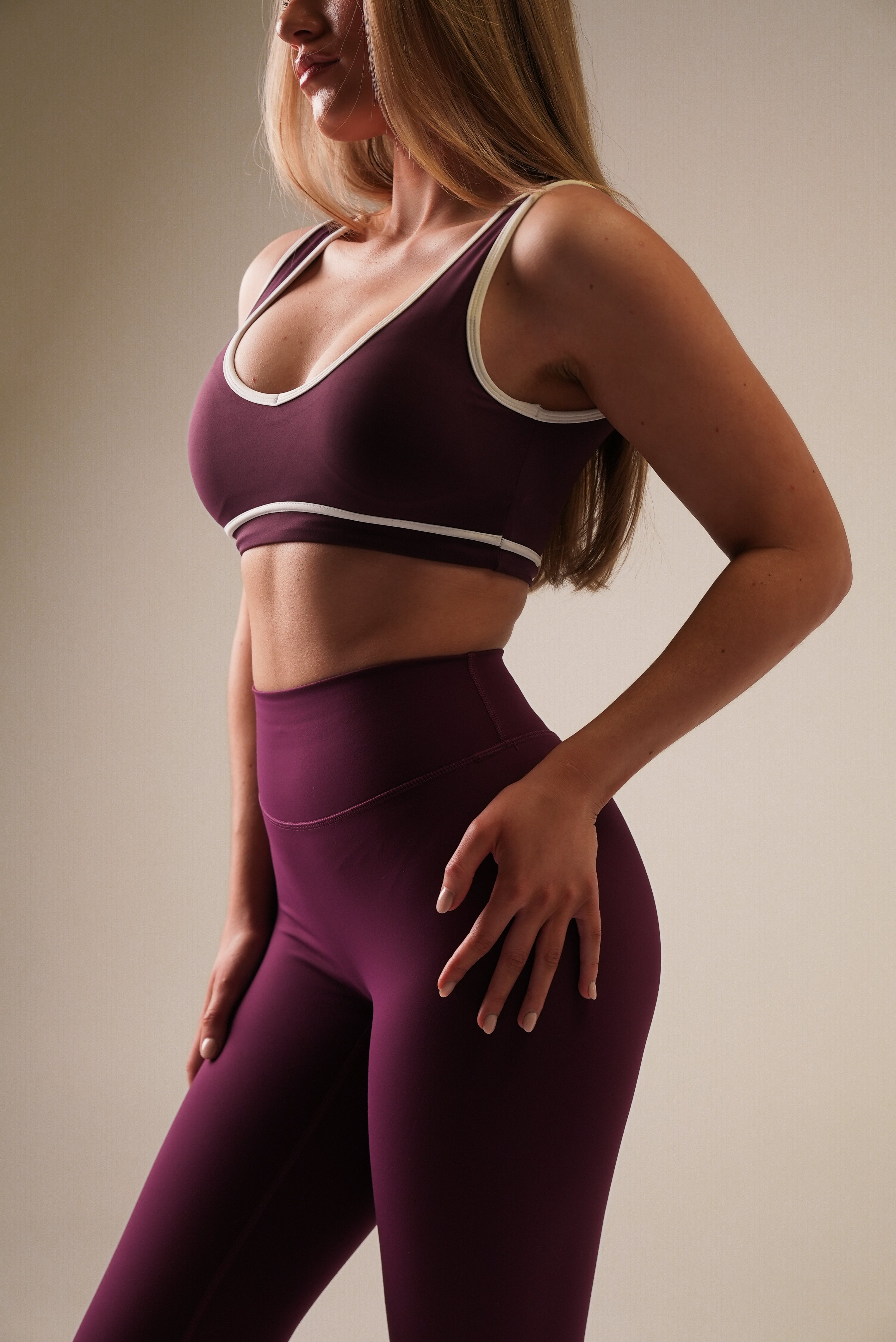 Form Studio Bra - Plum