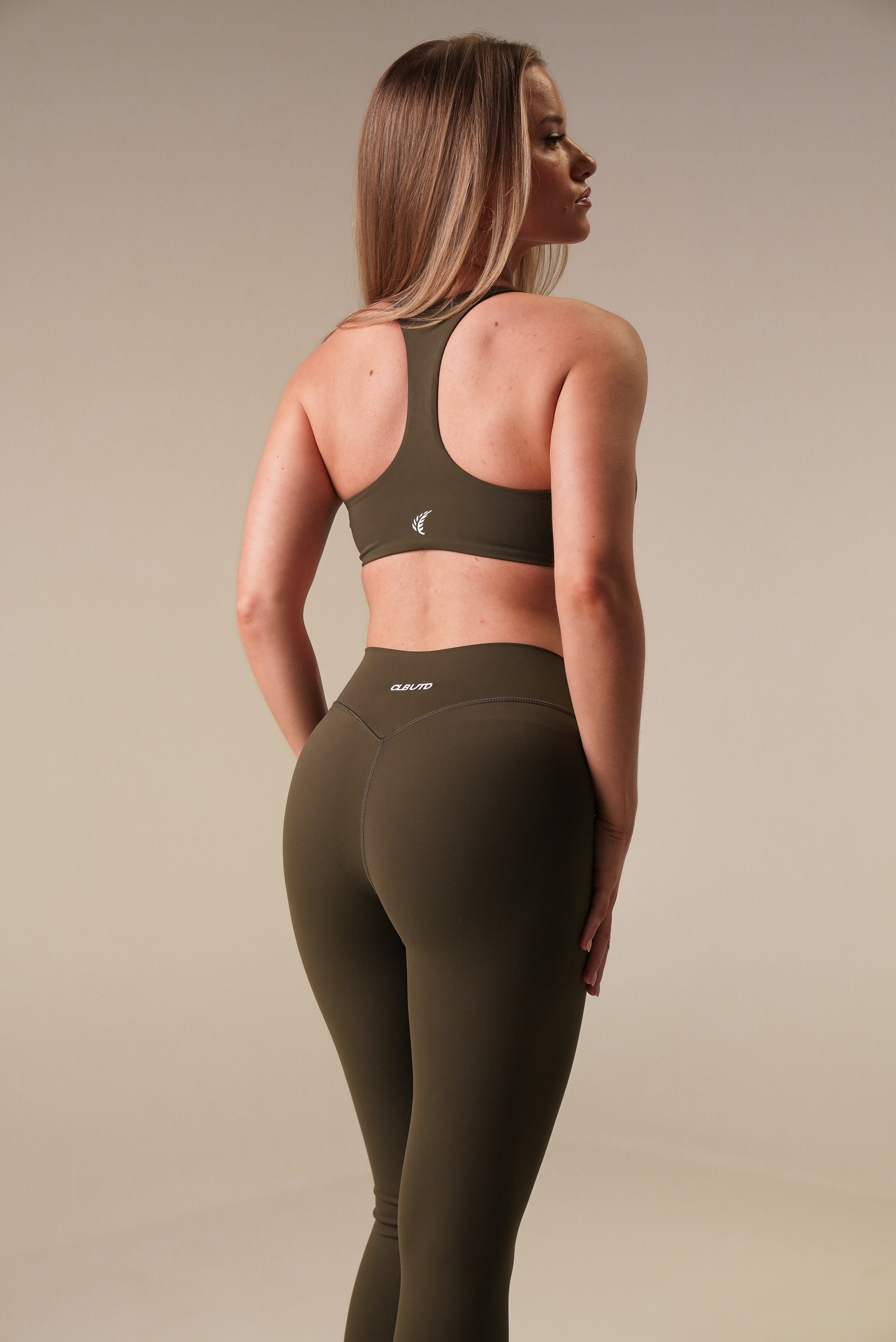 Form Racer Bra - Moss
