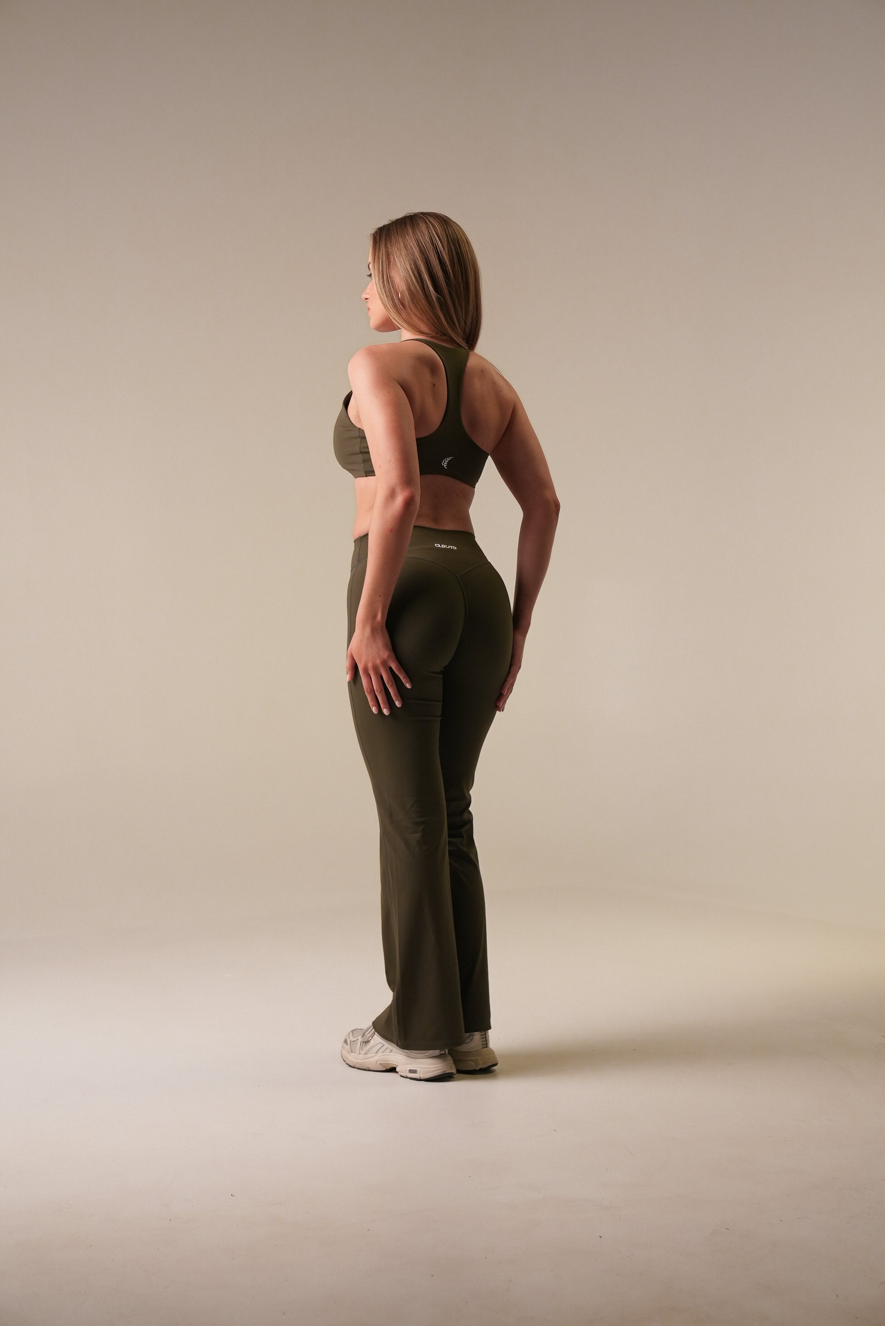 Form Flare Pants - Moss