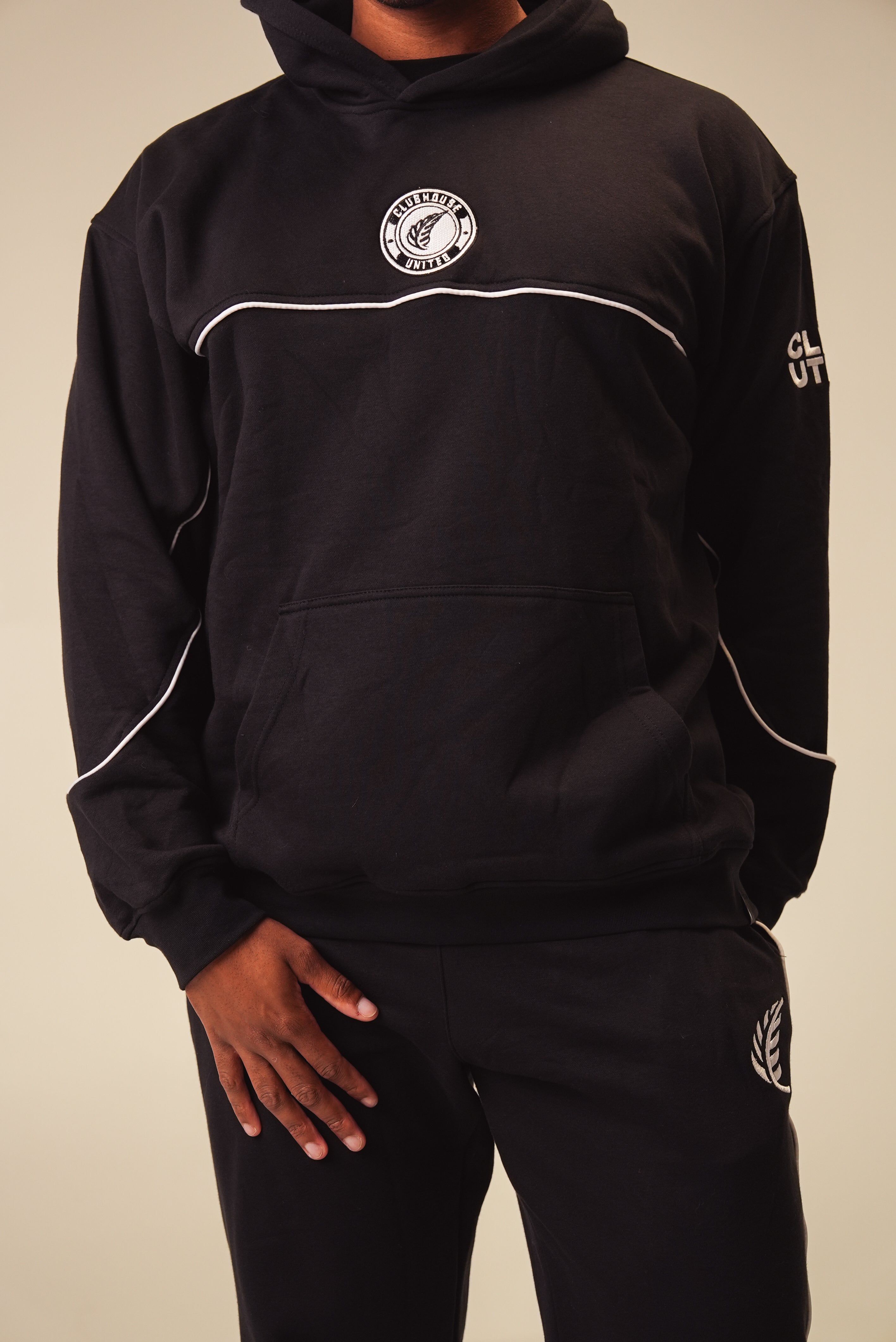 United Pullover Hoodie - Black