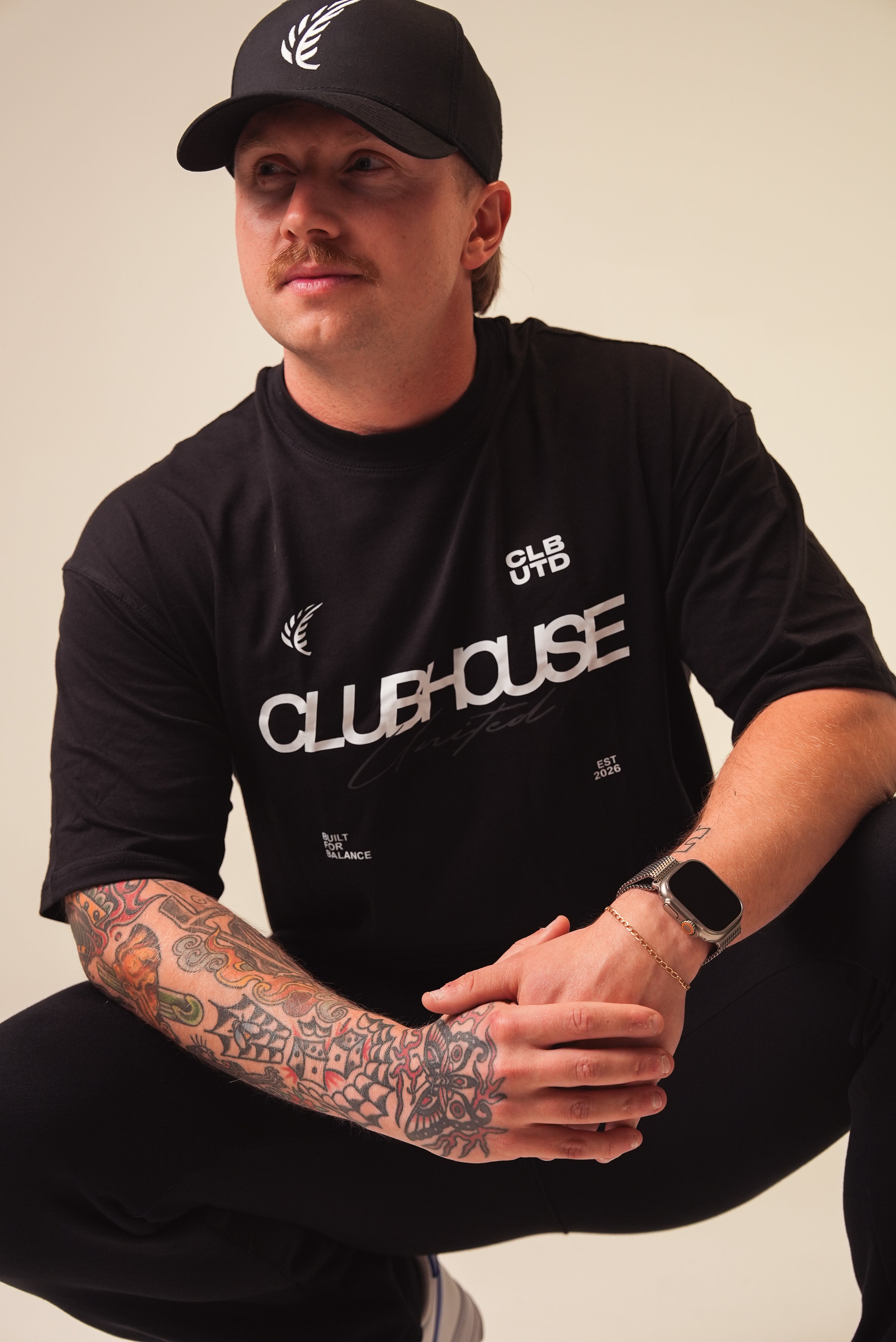 Standard Oversized Tee - Black
