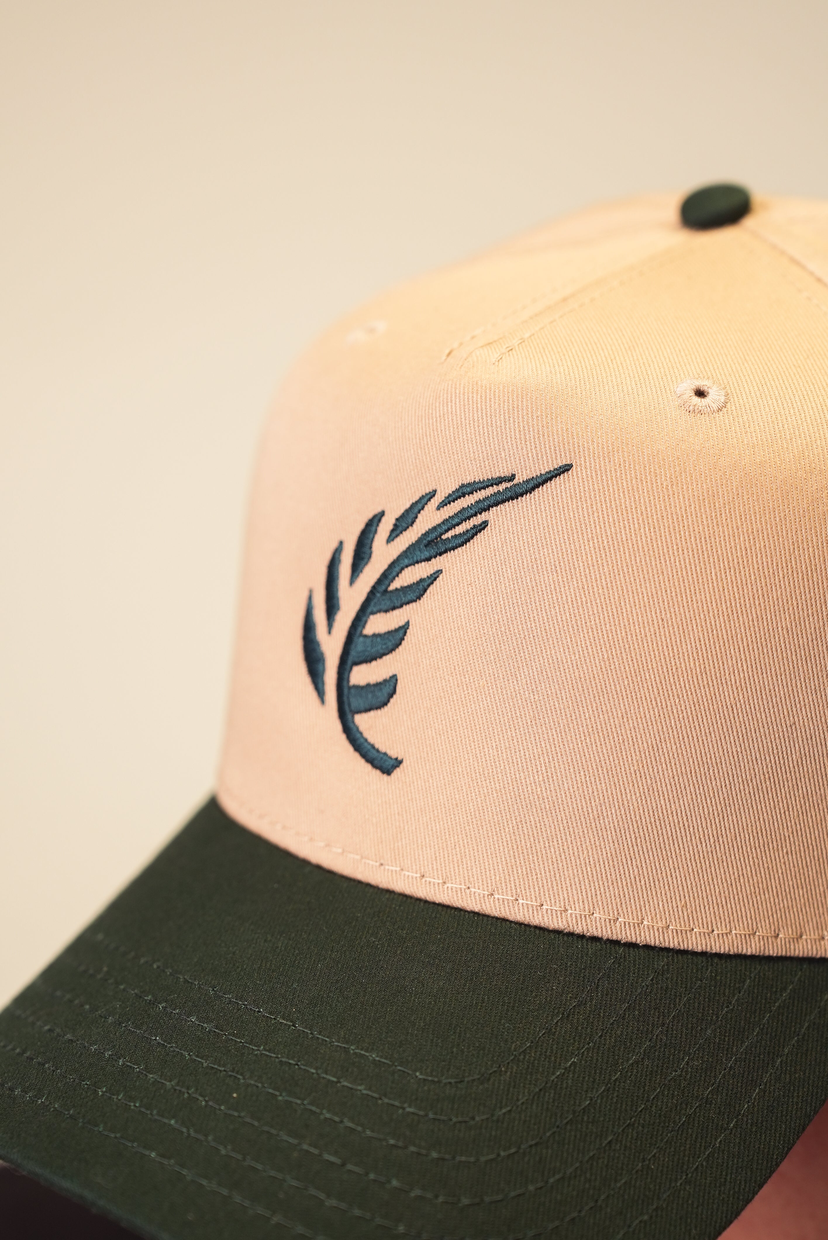 Crest Snapback - Grove / Canvas