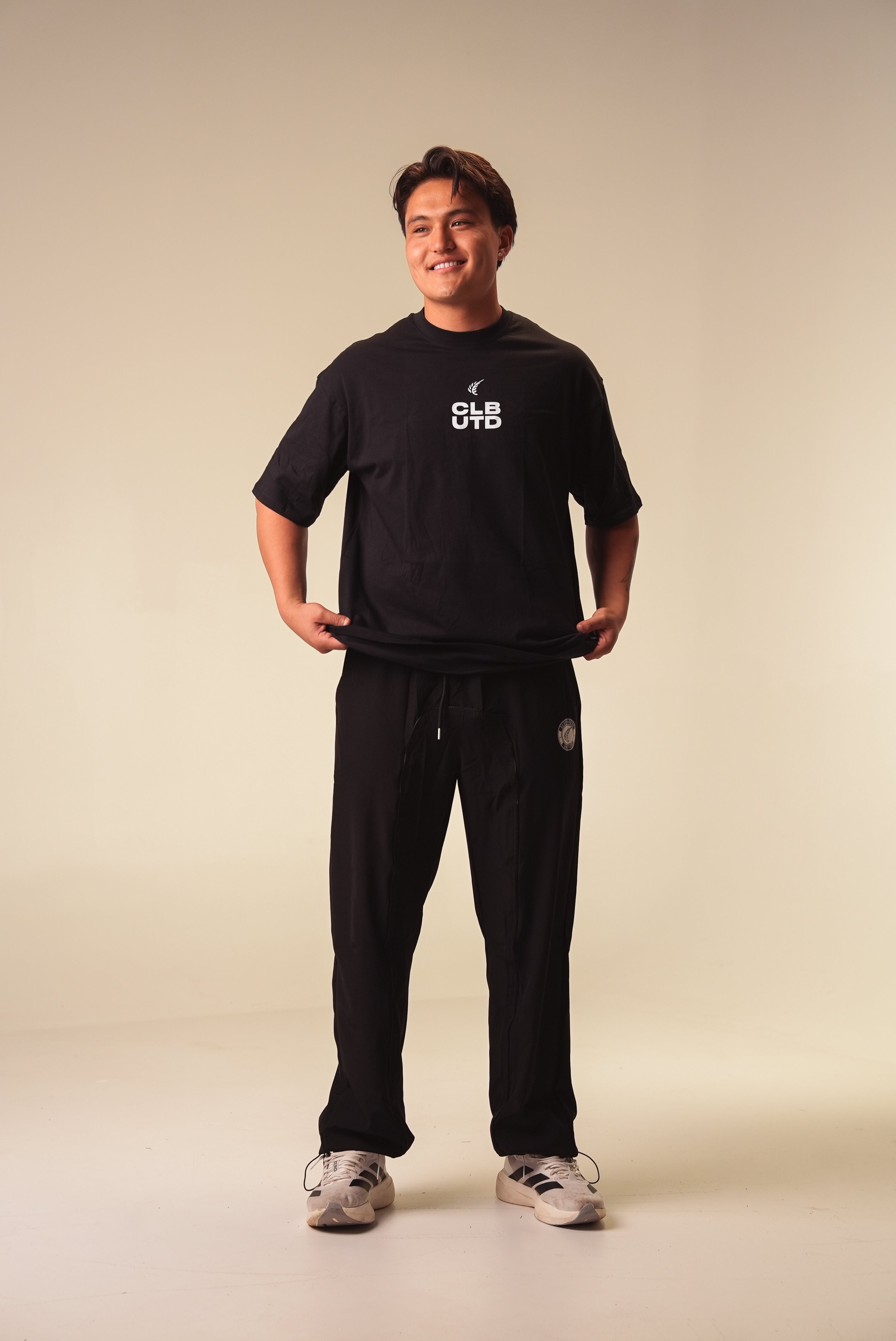 Buildup Oversized Tee - Black